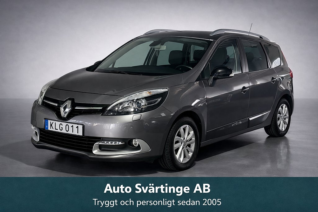 Renault Grand Scénic 1.5 dCi Automat LIMITED Euro 6 (Drag, PDC, 7-sits)