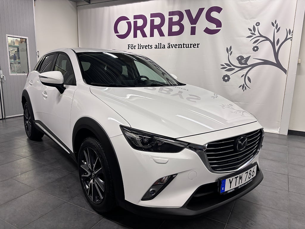 Mazda CX-3 2.0 SKYACTIV-G AWD 150Hk Optimum HUD, Bose v-hjul