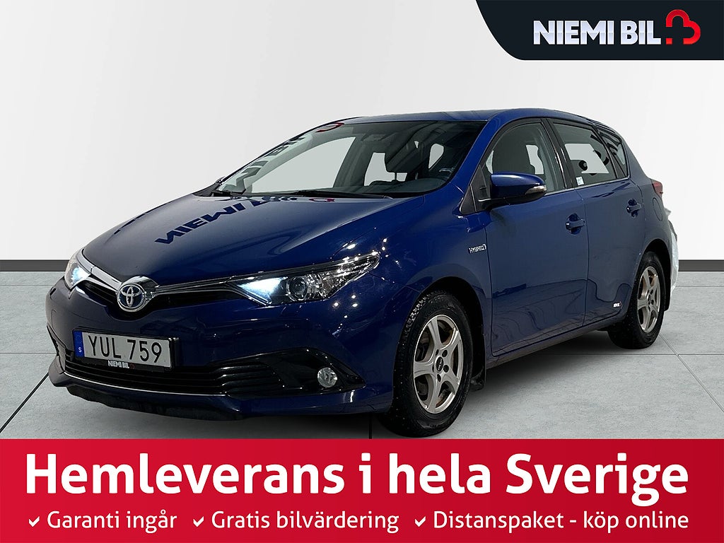 Toyota Auris Hybrid e-CVT Active Mvärm Kamera Farthållare S/V-hjul