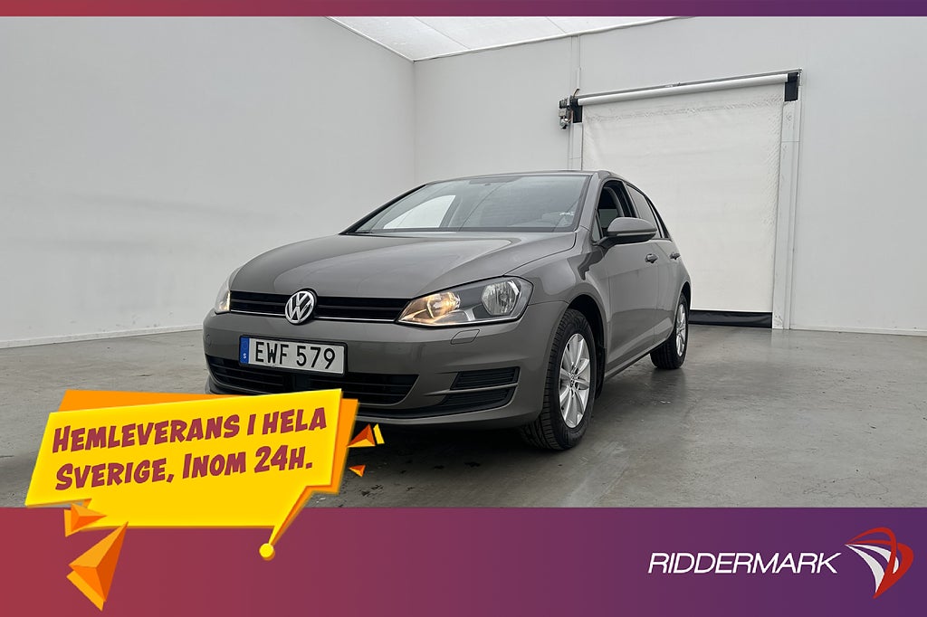 Volkswagen Golf 1.2 TSI 105hk En-Brukare Adp-Farthållare BT