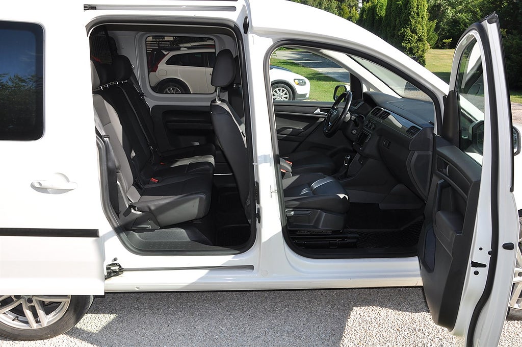 Volkswagen Caddy Life 1.4 TGI bensin/gas man, krok 110hk