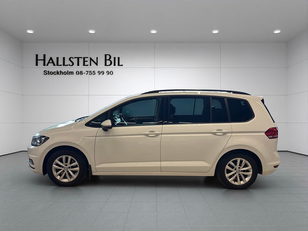 Volkswagen Touran 1.4 TSI BMT Automat 7-Sits Dragkrok Värmare Svensksåld