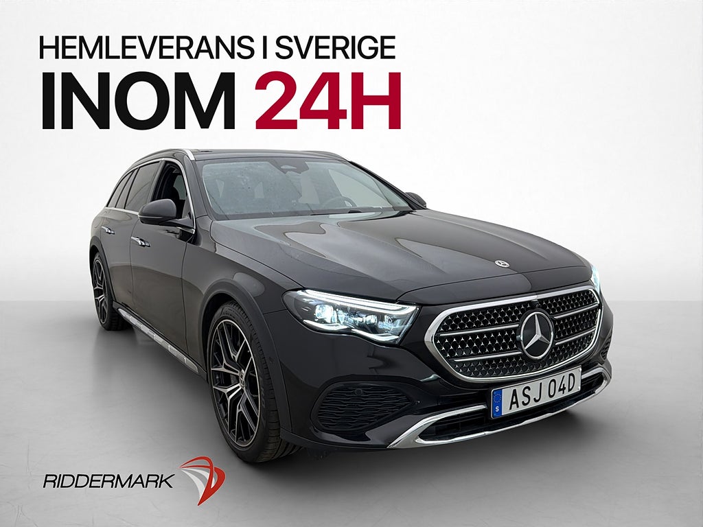 Mercedes-Benz E300 de All-Terrain 313hk 4M Burm 360° Luft