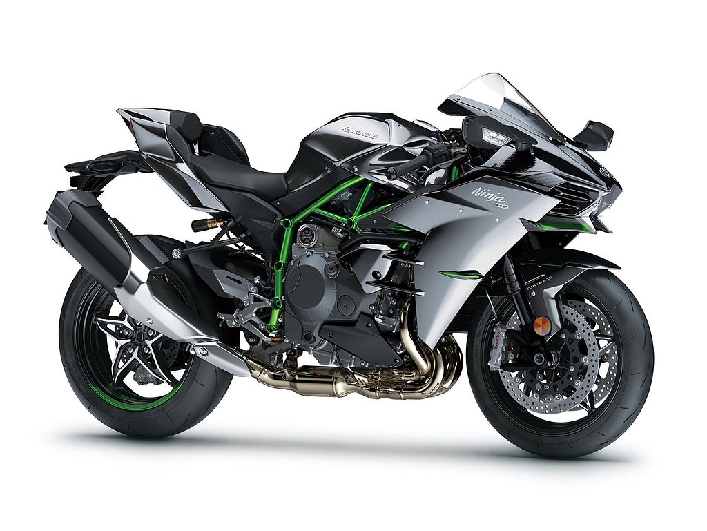 Kawasaki Ninja H2 Carbon "ring för lev besked"