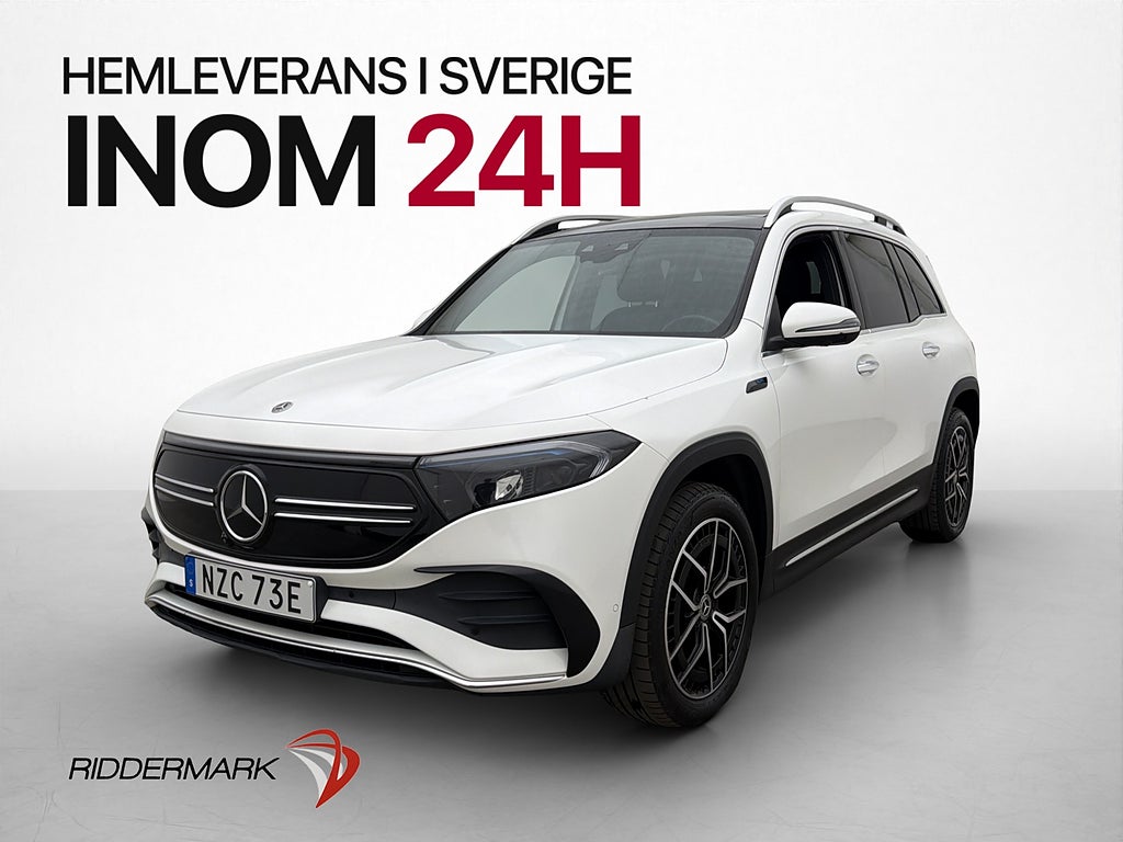 Mercedes-Benz EQB 350 4M AMG 7-Sits Pano 360° HUD Värmare