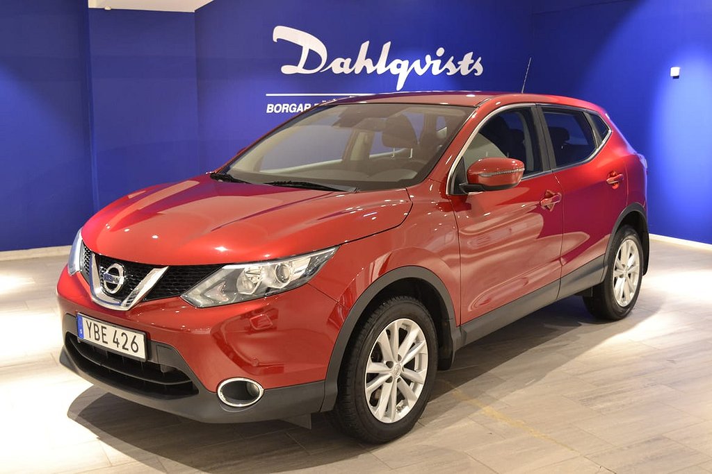 Nissan Qashqai 1,2 115hk, Året runt däck Backkamera
