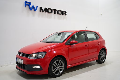 Volkswagen Polo 1.2 TSI 90hk R line En ägare 360kr/år RÄNTA 2,95%