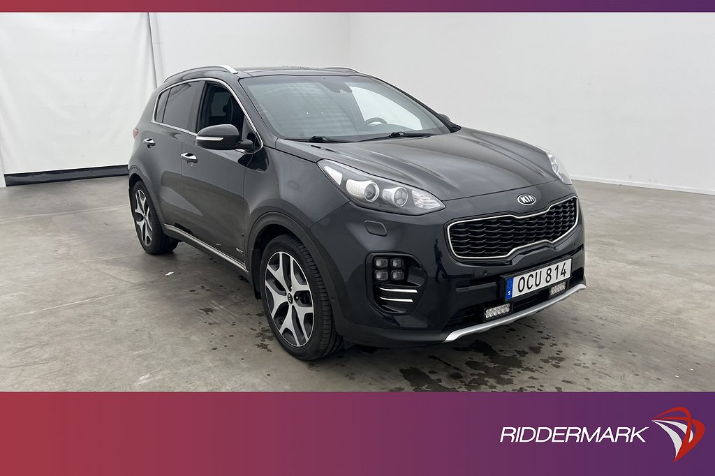 Kia Sportage AWD 185hk GT-Line Pano JBL Kamera Skinn Drag