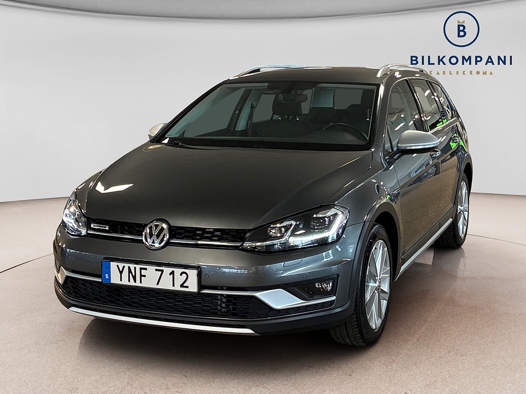 Volkswagen Golf Alltrack 180hk 4Motion Alltrack Kamera Dragkrok Värmare  2018