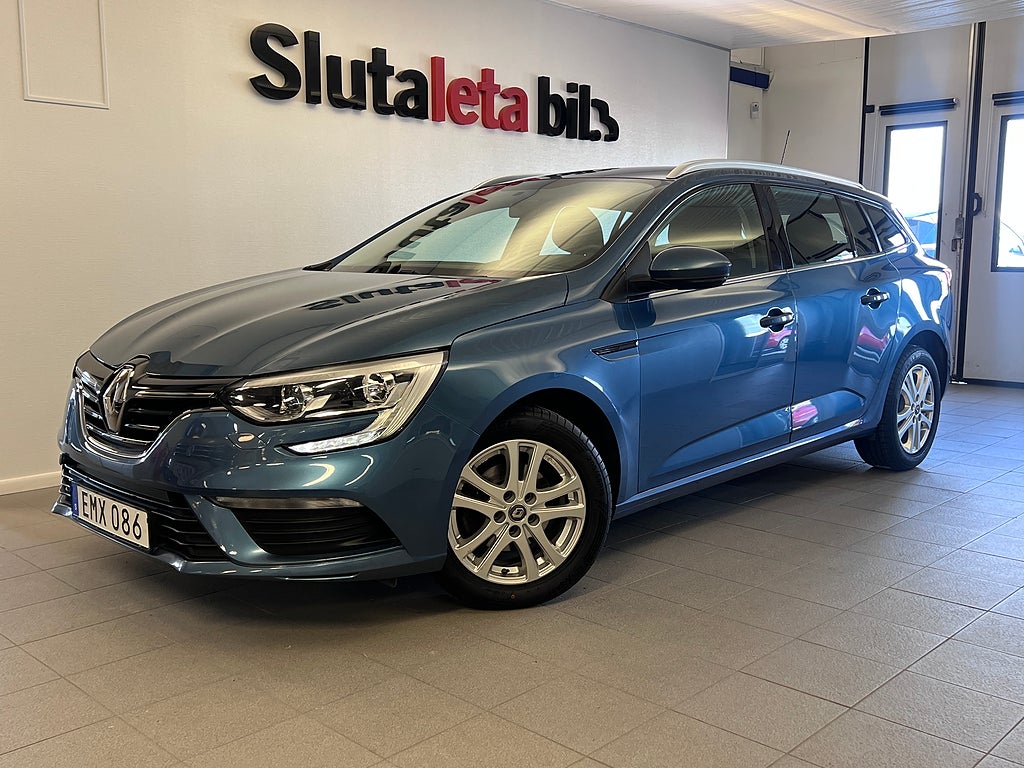 Renault Mégane Sport Tourer 1.2 TCe Euro 6 Lågmil Nya S-däck M-Värm