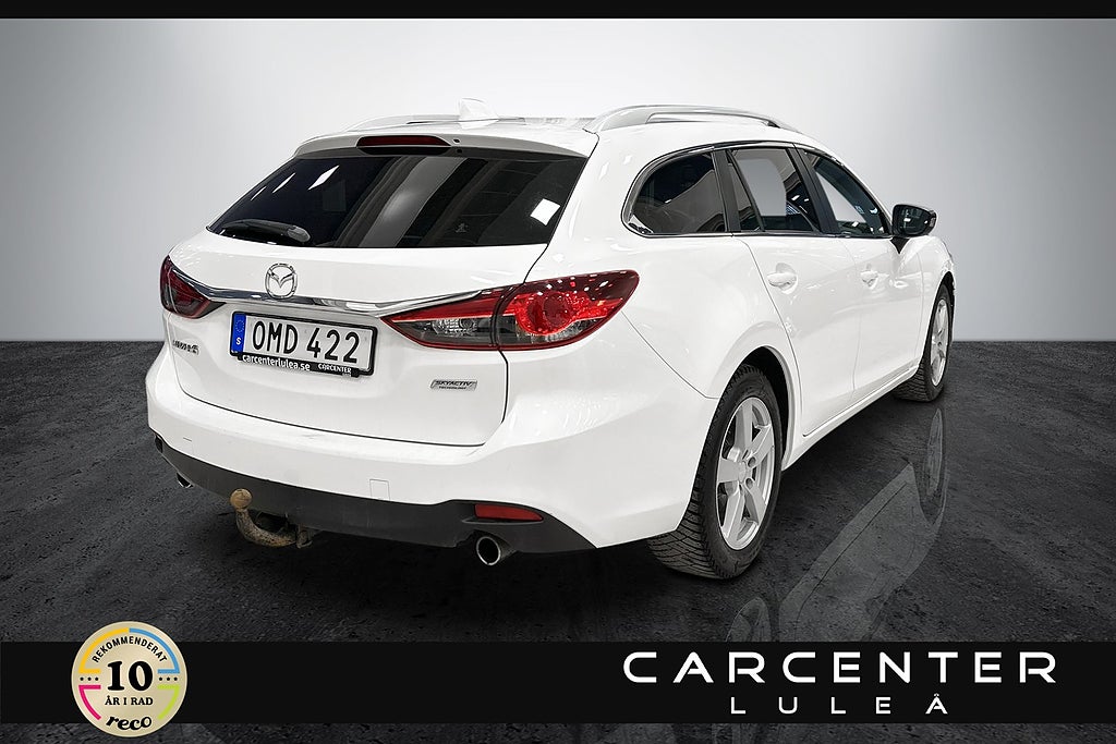 Mazda 6 Wagon 2.2 SKYACTIV-D Euro 6 Mok/Gps/Drag Nyservad