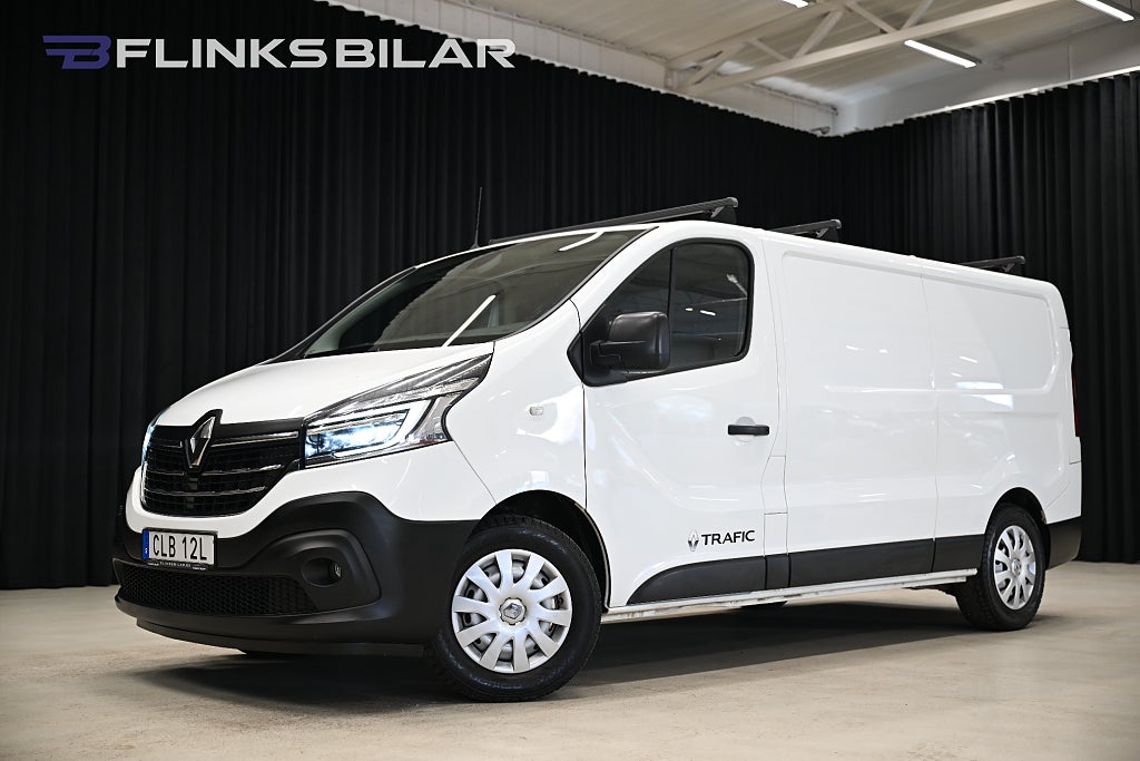 Renault trafic 145HK L2 Automat|Inredd|LED|GPS|Backkamera|Lågmil|Moms