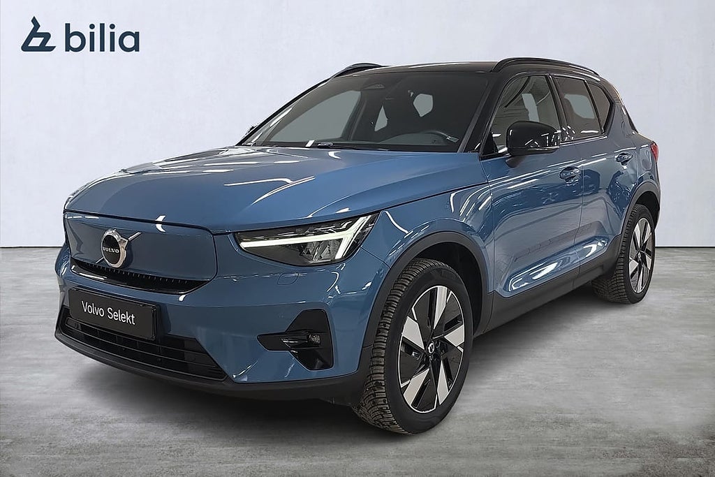 Volvo XC40 Recharge Twin motor Plus/Dragkrok/Värmepump/Backkamera/