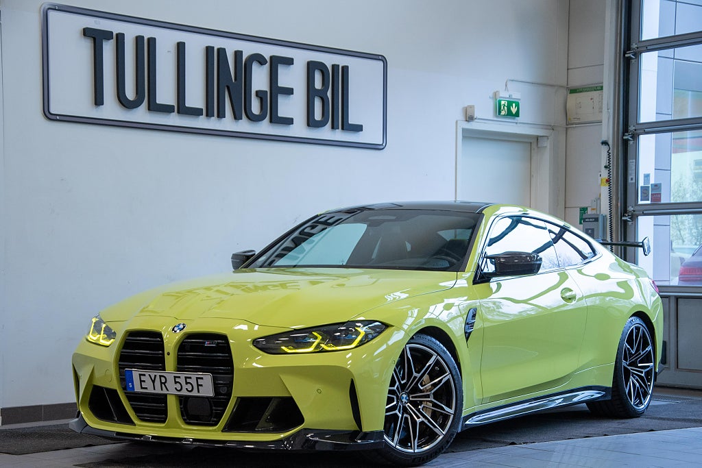 BMW M4 Competition Laser Skalstolar Kolfiber Milltek Keramiska