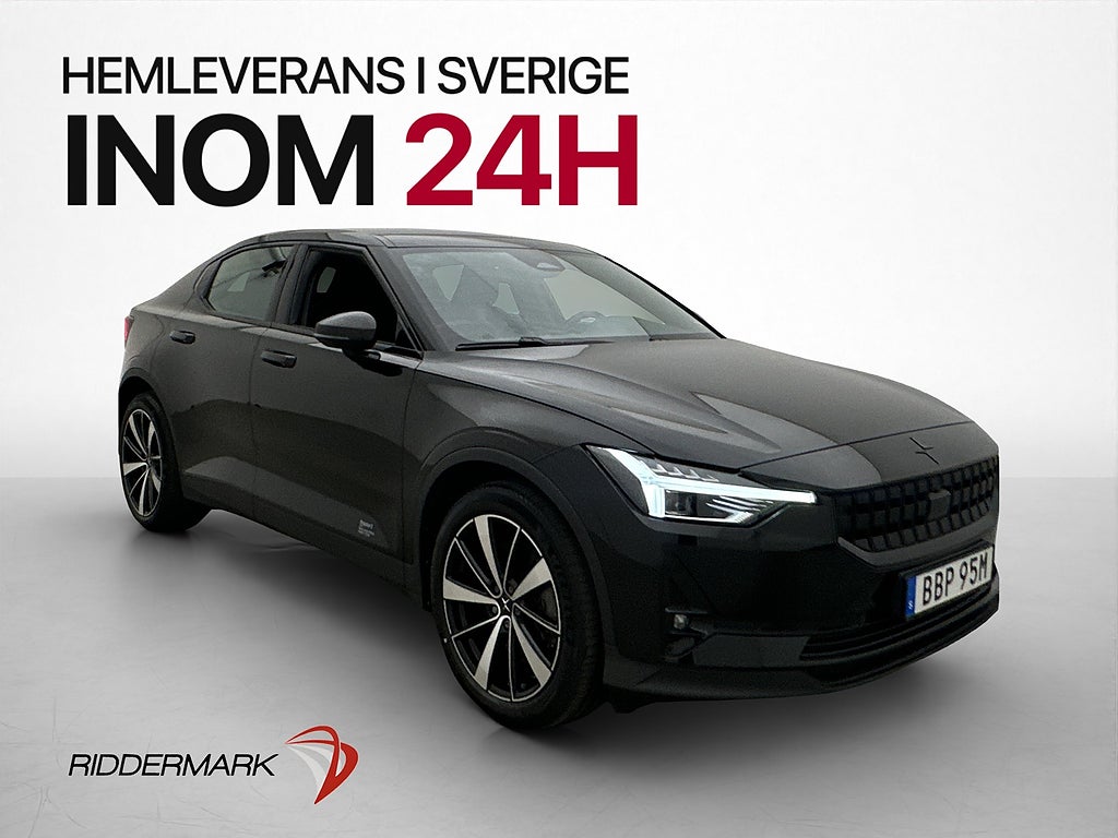 Polestar 2 Long Range Single Motor Värmare Pano H/K 360°