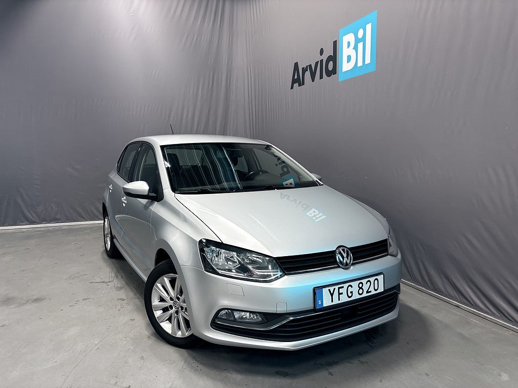 Volkswagen Polo 5-dörrar 1.2 TSI BMT Base BLUETOOTH