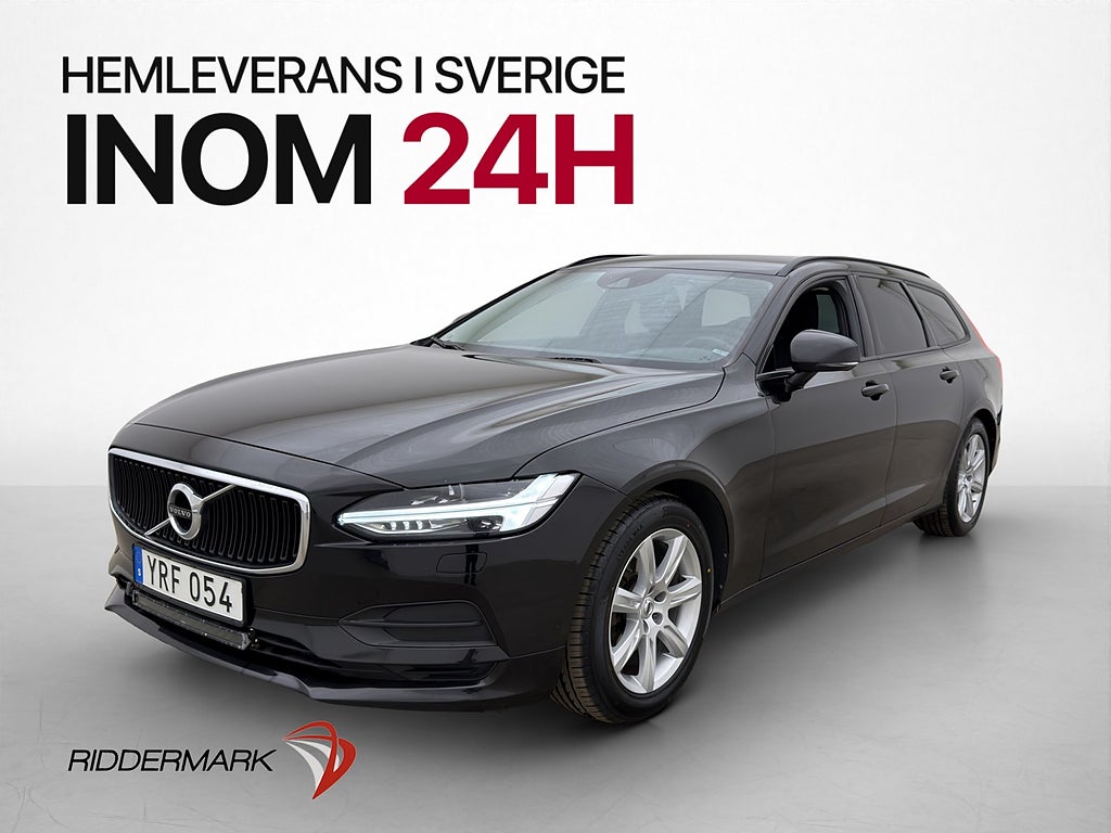 Volvo V90 D3 150hk VOC D-Värmare Drag Carplay Ledramp