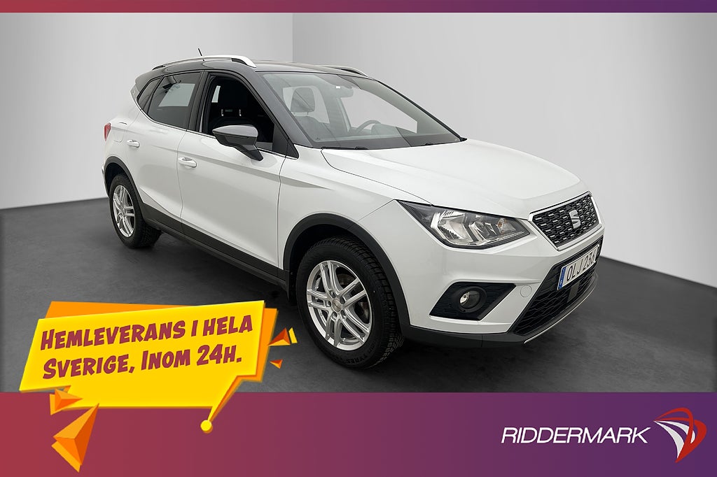 Seat Arona 1.0 TSI 115hk Xcellence CarPlay Sensorer KAMPANJ