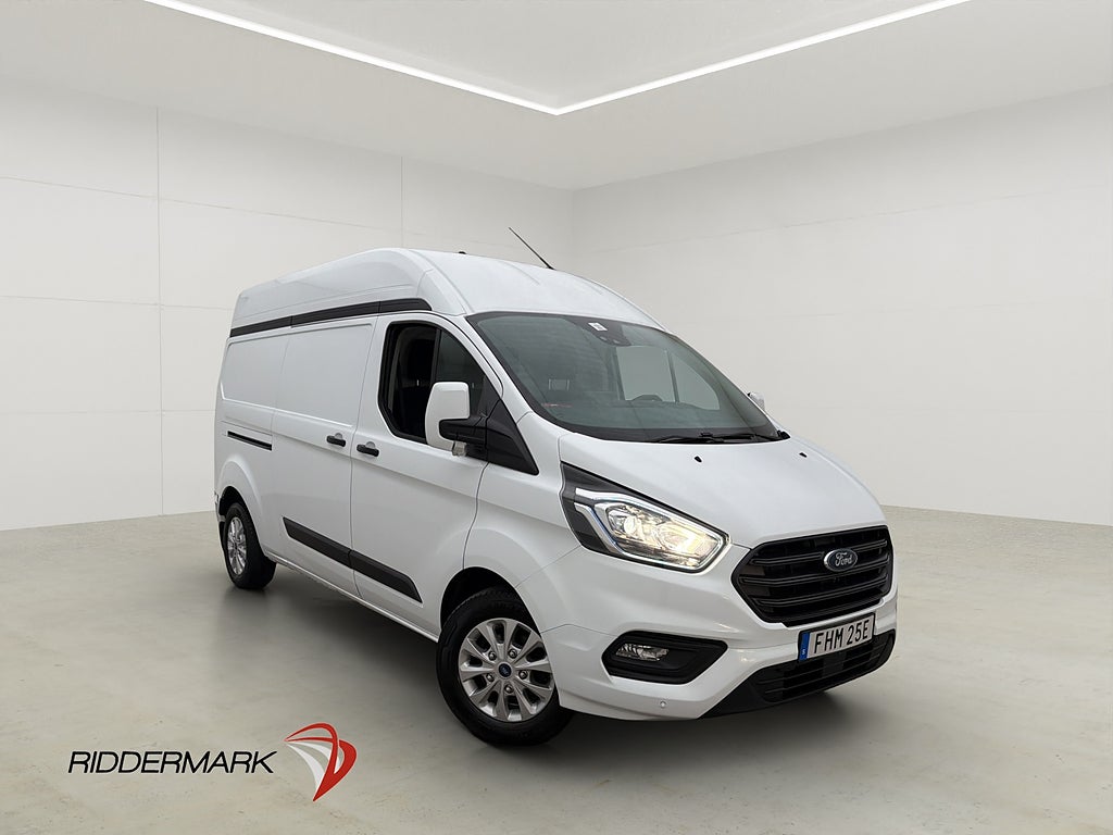 Ford Transit Custom L2H2 Värmare Drag B-Kamera CARPLAY Moms