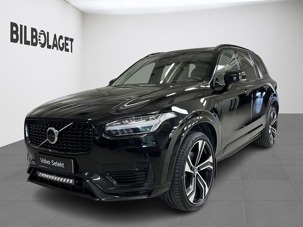 Volvo XC90 T8 Ultra Dark Edition | Dragkrok | Vent-läder...