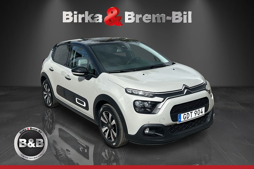 Citroen C3 1.2 PureTech 83hk kamera , Apple carplay