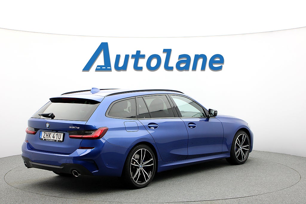 BMW 330e Touring M-Sport, Laser,  360°, H/K, Värmare 292hk