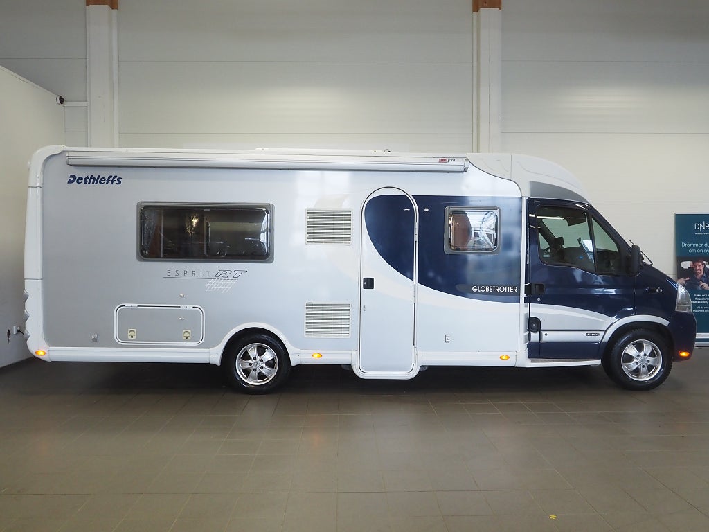 Dethleffs Globetrotter Esprit RT Alde Markis Cykelställ Låga långbäddar 35 2006