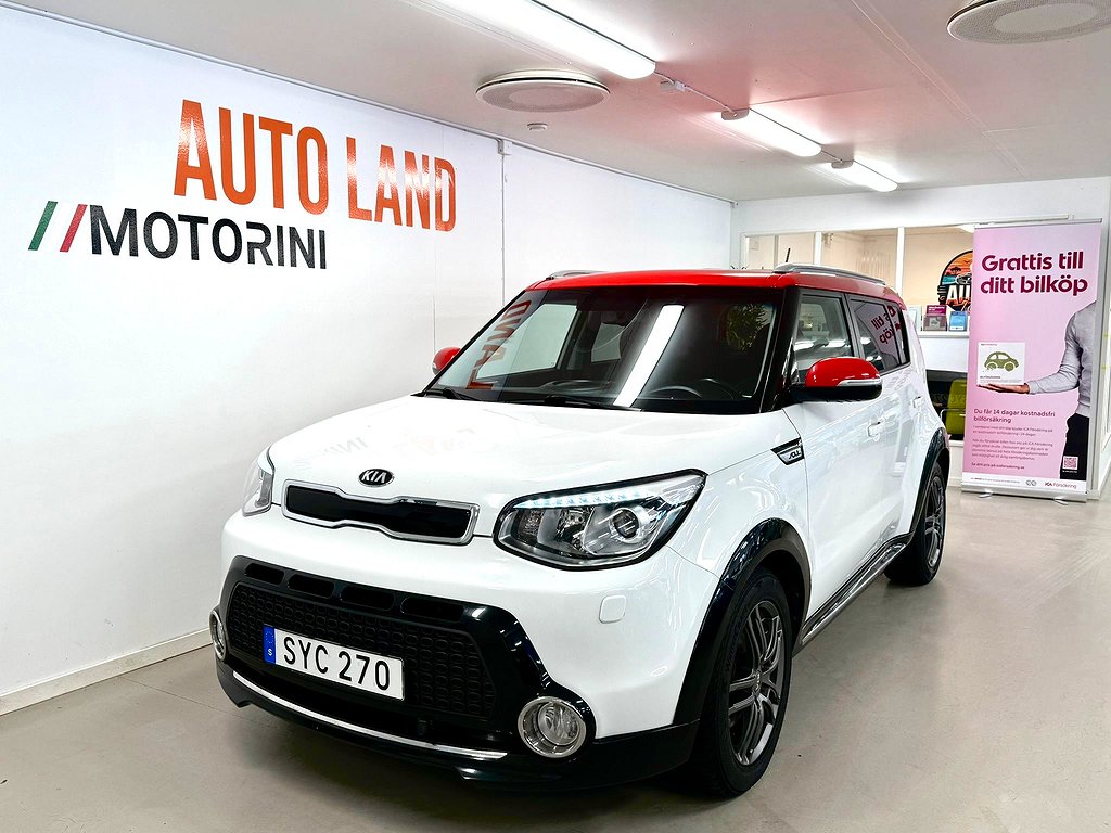 Kia Soul 1.6 CRDi DCT GLS / Nybesiktigad & Nyservad