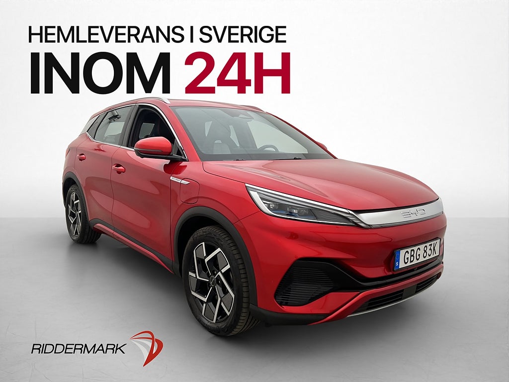 BYD ATTO 3 Extended Range 60.4 kWh Pano 360° Värmepump Läder
