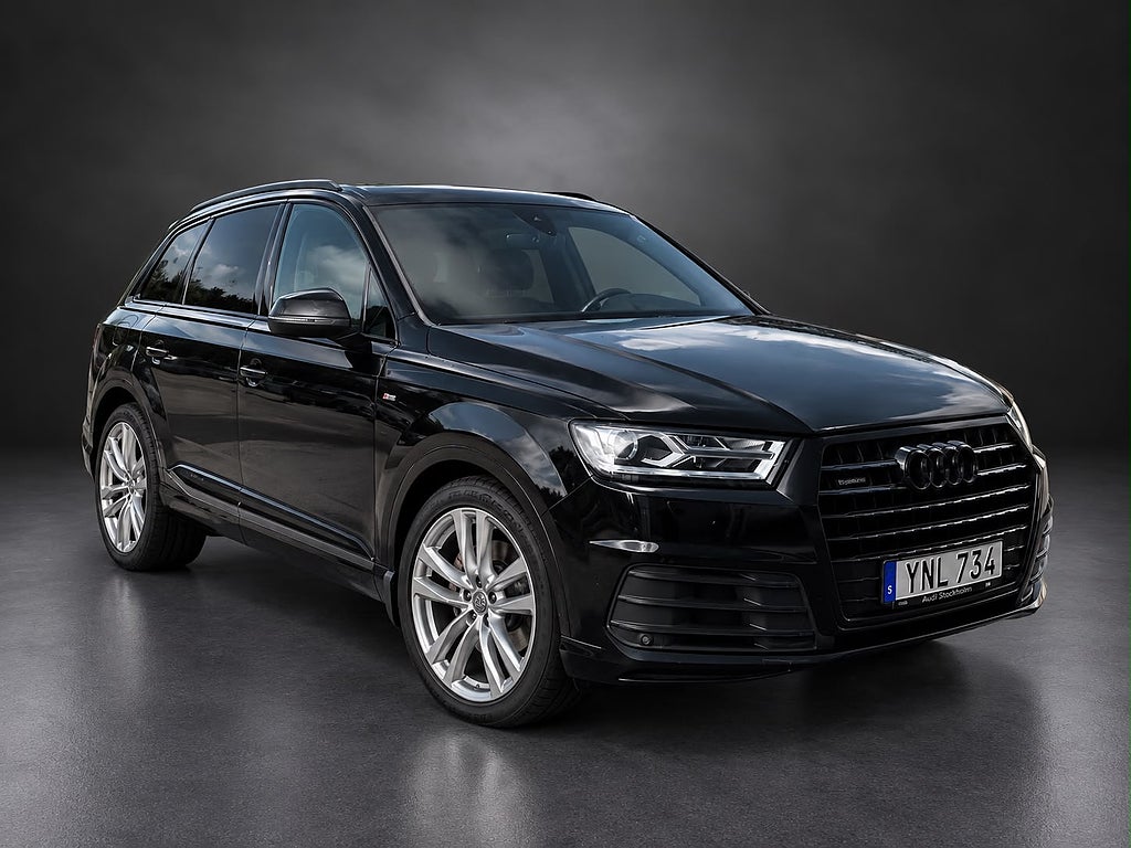 Audi Q7 3.0 TDI  Quattro / S-Line/ 7-sits/ Eldragkrok/ 
