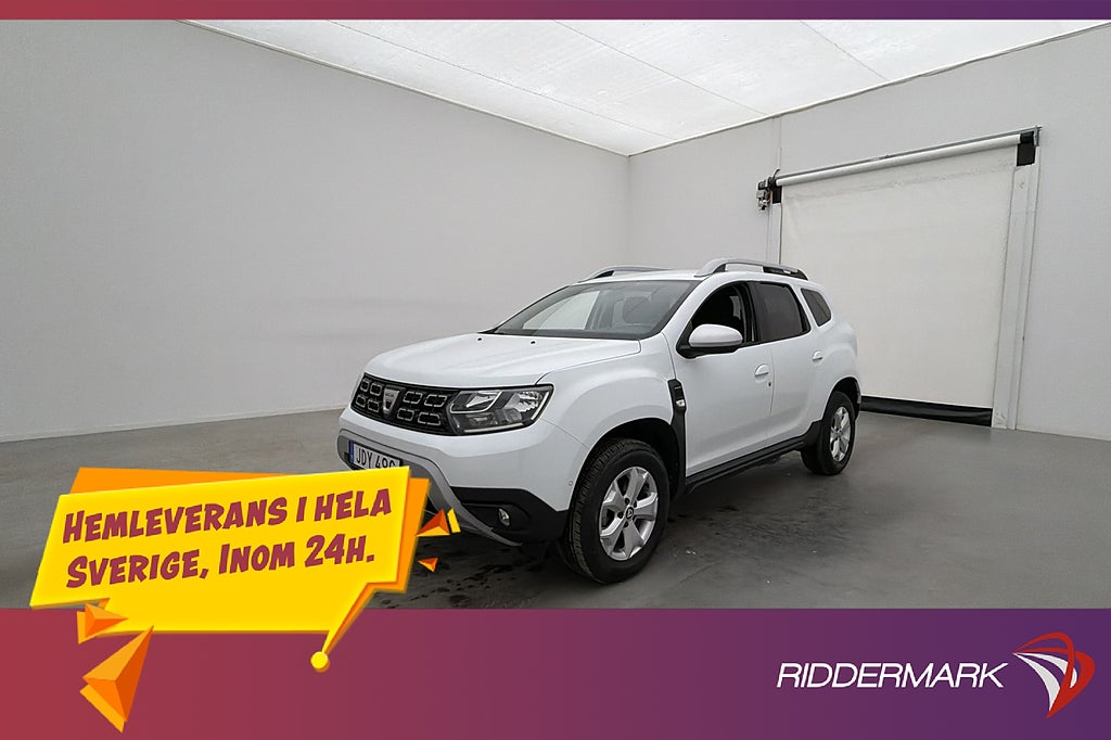 Dacia Duster 4x4 114hk Kamera Navi Dragkrok Farthållare MOMS