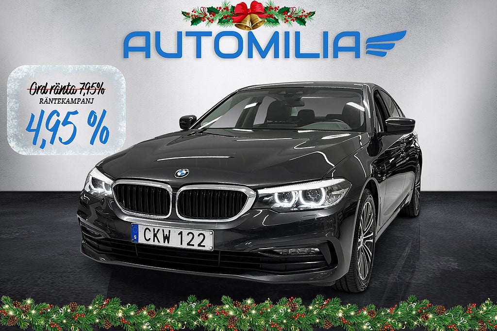 BMW 520 d xDrive Sedan Steptronic ** RÄNTERABATT 4,95% **