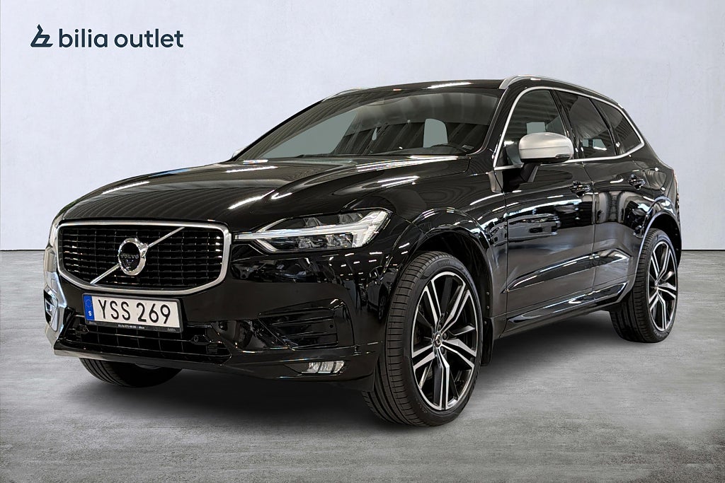 Volvo XC60 D4 AWD R-Design 190hk Navi BLIS P-värm VOC Elstol 360°