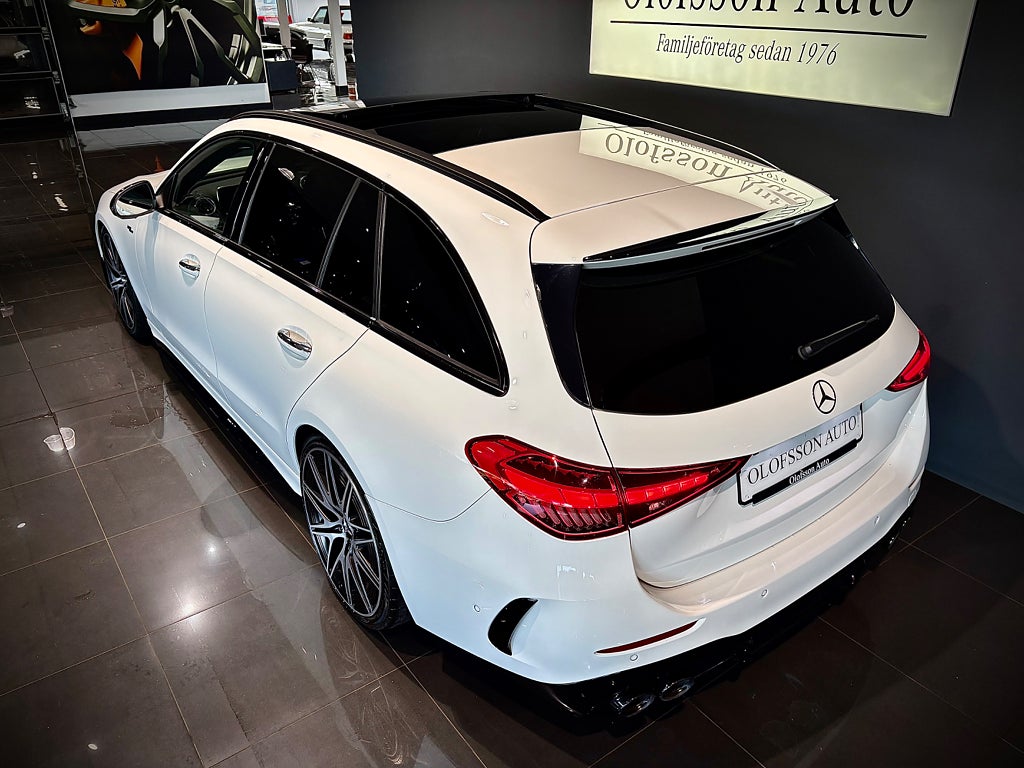 Mercedes-Benz C43 43 AMG 4Matic Kombi Panorama Drag 408 hk - bild 18
