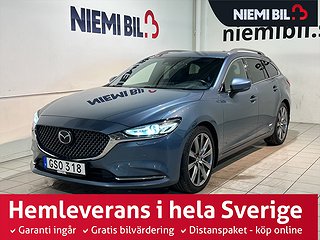 Mazda 6 Wagon 2.2 Optimum Drag HuD Mvärm BOSE 360° S/V-hjul