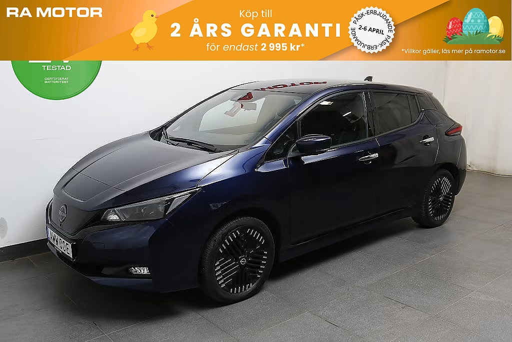 Nissan Leaf e+  Tekna 59 kWh 360° BOSE Skinn Leasbar 2023