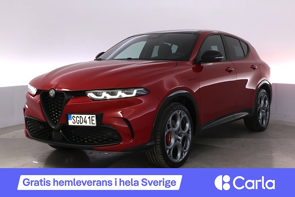 Alfa Romeo Tonale PHEV Veloce Lusso Pano HK Läder Drag Vhjul