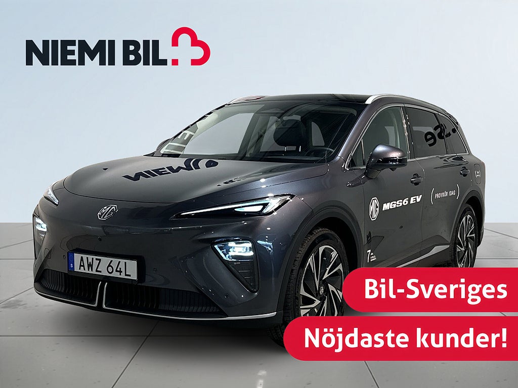 MG S6 EV Dual Motor 77 kWh AWD 360° HuD Panorama  0 % Ränta