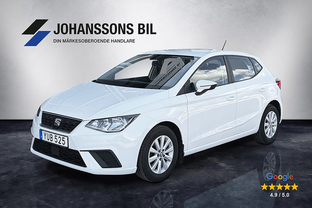 Seat Ibiza 1.0 TSI Style MoK-värmare SoV-däck