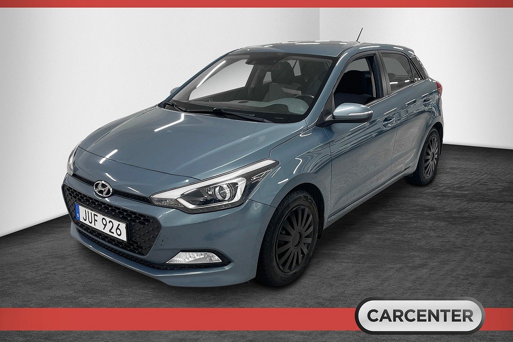 Hyundai i20 1.4 Premium Euro 6 /P-sens/Låg skatt