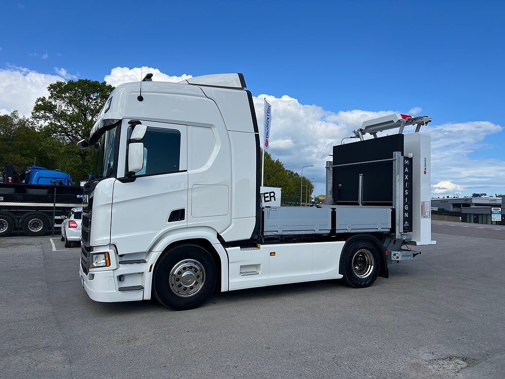 Scania R410 4x2 TMA Bil MaxiSign Online & Verdegro, Euro 6