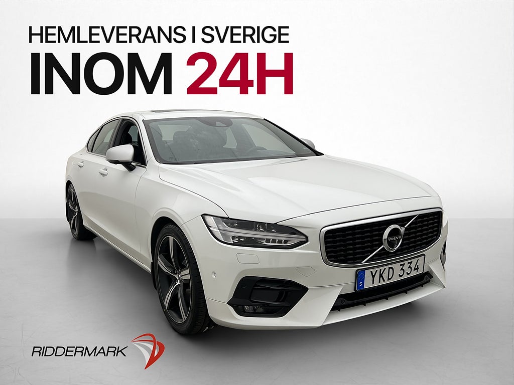 Volvo S90 D5 Polestar AWD R-Design Taklucka HUD 360° Drag