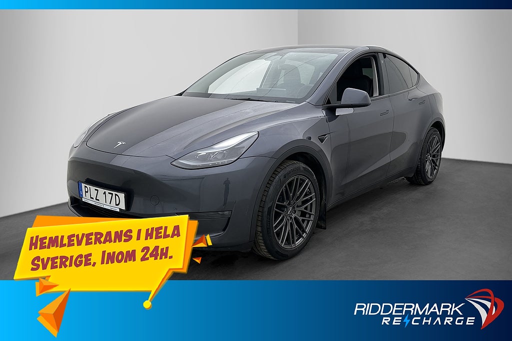 Tesla Model Y Long Range AWD Dragkrok Svenksåld MOMS