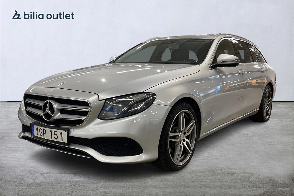 Mercedes-Benz E 220 T d Avantgarde 360-kamera / Navi / Skinn / Drag