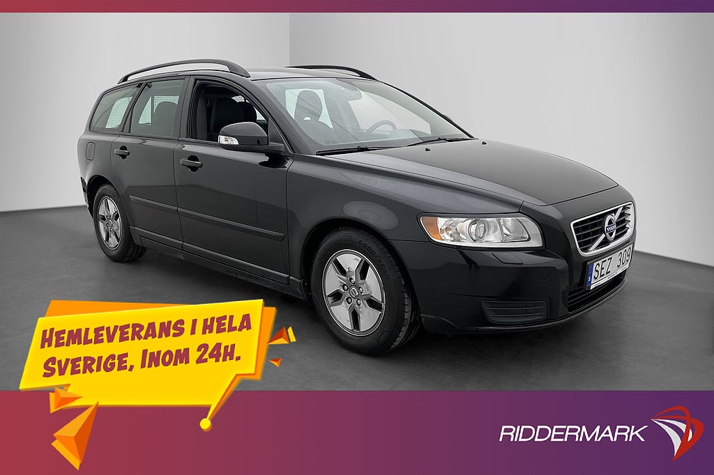 Volvo V50 D2 115hk Kinetic Farthållare 0.43 l/mil