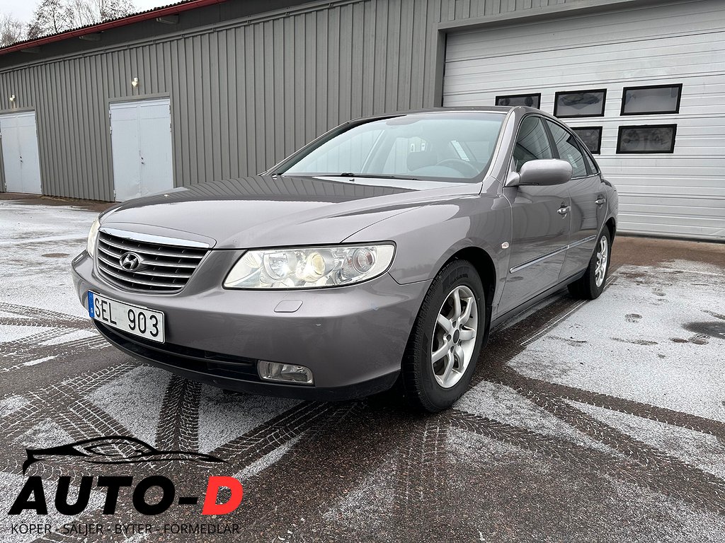 Hyundai Grandeur 3.3 V6 Shiftronic 235hk/Kamera/Lågmil/Nybes