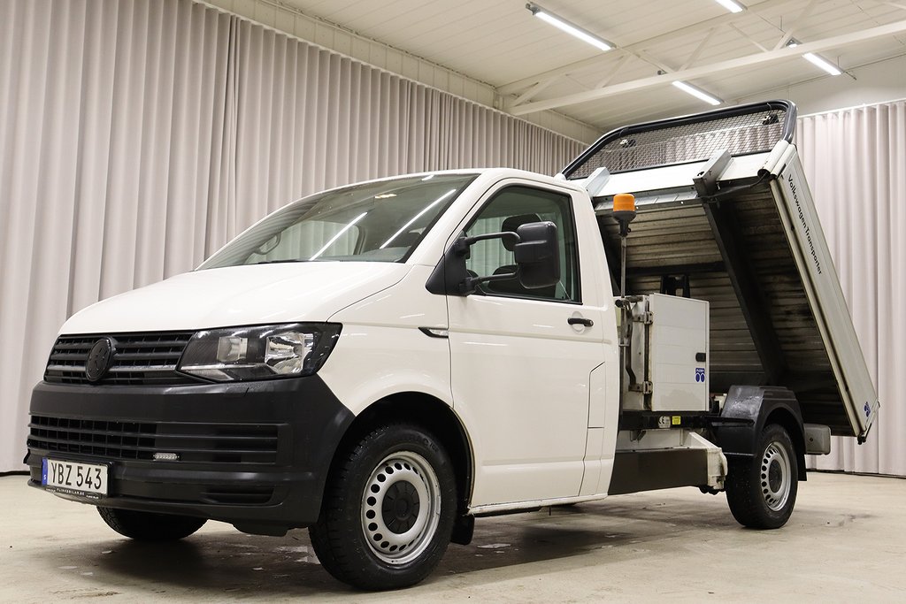 Volkswagen Transporter DSG 140HK Flak Tippflak EnÄgare Moms