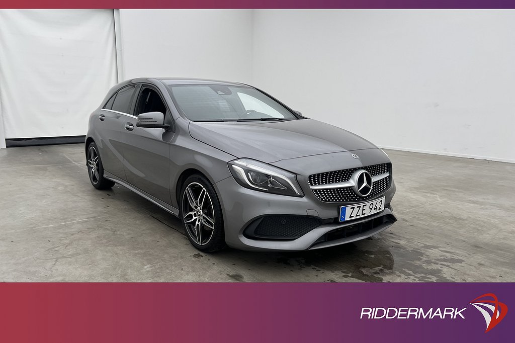 Mercedes-Benz A 200 d 136hk AMG Sport Kamera Halvskinn