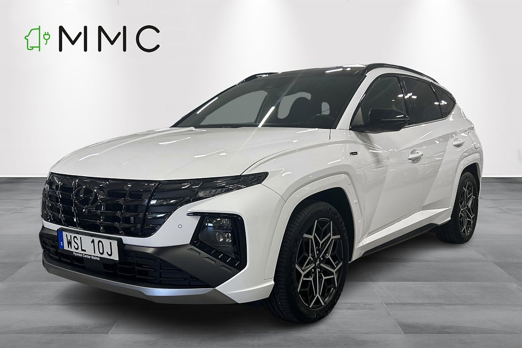 Hyundai Tucson 1,6 T-GDi 4WD 180Hk N-Line Glastak Assistans Plus