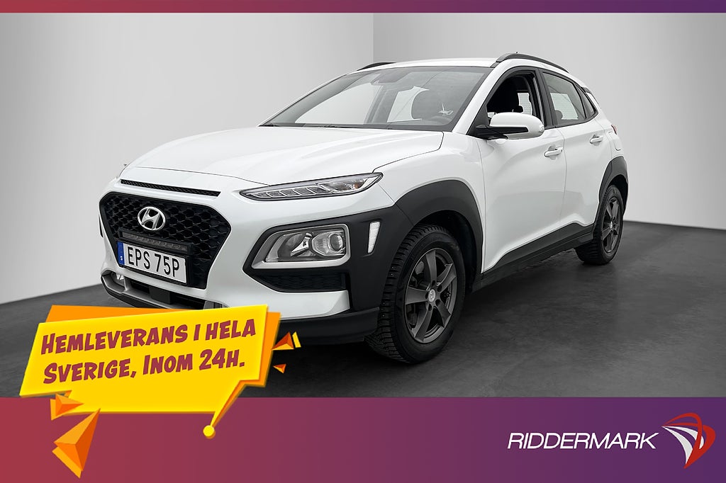 Hyundai Kona 1.6 T-GDI 177hk Trend Kamera CarPlay Dragkrok